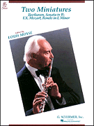 TWO MINIATURES FLUTE SOLO cover